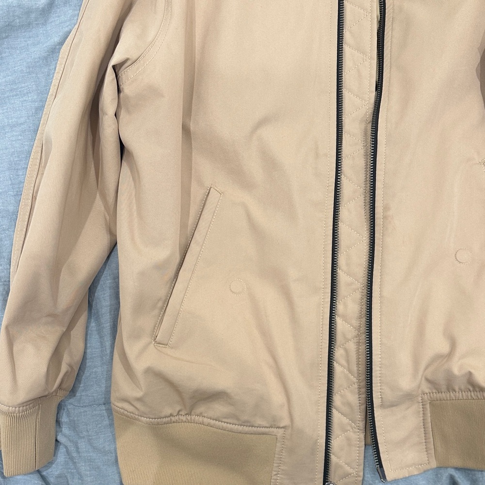 Everlane Tan Bomber Jacket - Picture 4 of 5